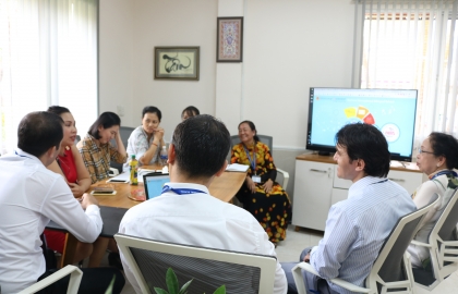 BUỔI SÁNG CÀ PHÊ CÙNG VỚI CÁC QUÝ PHỤ HUYNH HỌC SINH